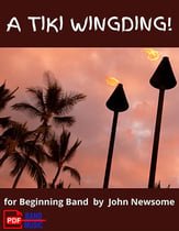 A Tiki Wingding! Concert Band sheet music cover